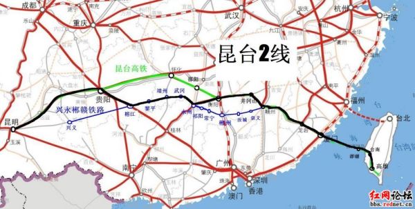 昆臺高鐵最新路線圖，一段精彩的旅程啟程